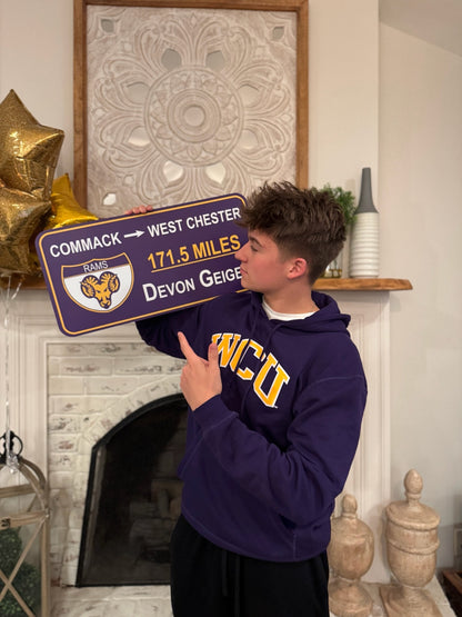 College Road Sign - Regular Size